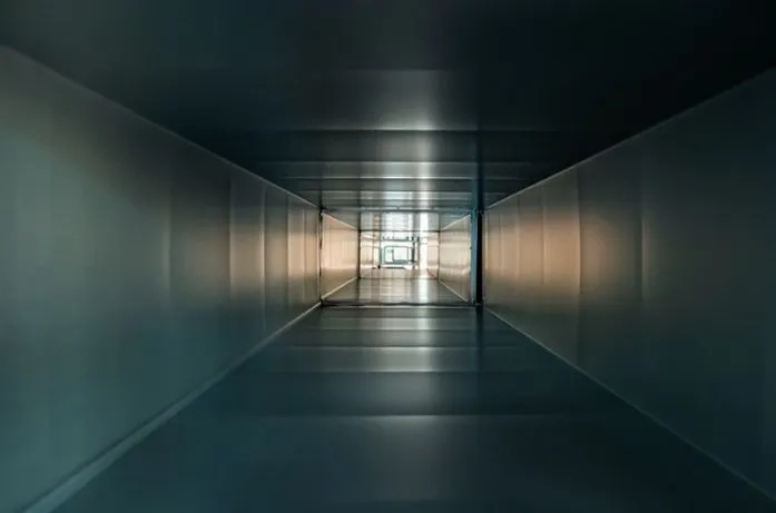 View of a clean air duct after it undergo proper and professional duct sealing.